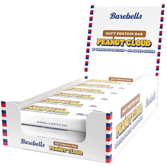 12 x Barebells Soft Protein Bar 55 g Peanut Cloud