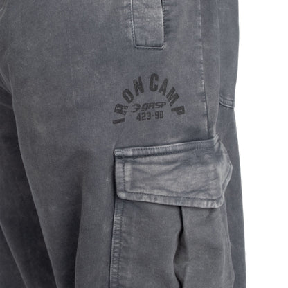 Iron Camp Baggy Pants Washed Black - Gasp