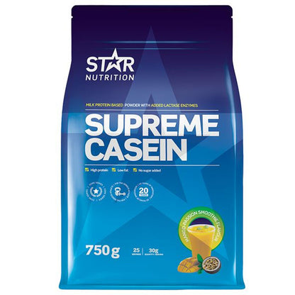 Supreme Casein 750G, Star Nutrition (Velg Smak)