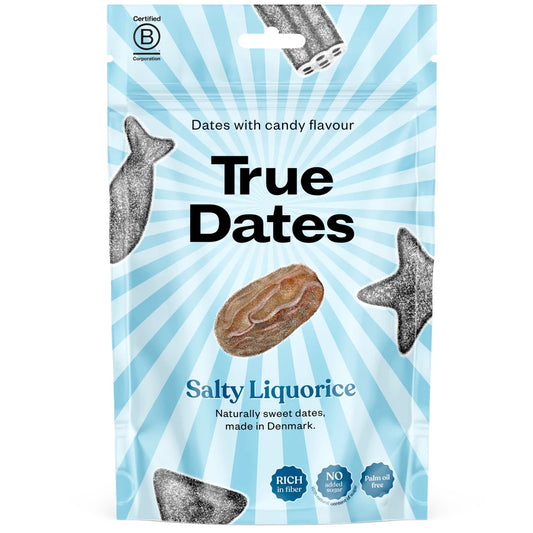 True Dates Salt Lakris, 100g - Vitalkost