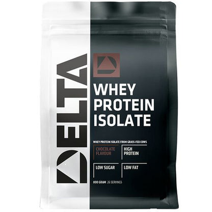 Whey protein Isolate Grass fed, 800 g - Delta Nutrition