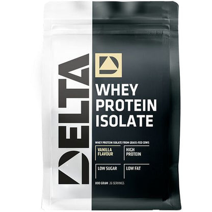 Whey protein Isolate Grass fed, 800 g - Delta Nutrition