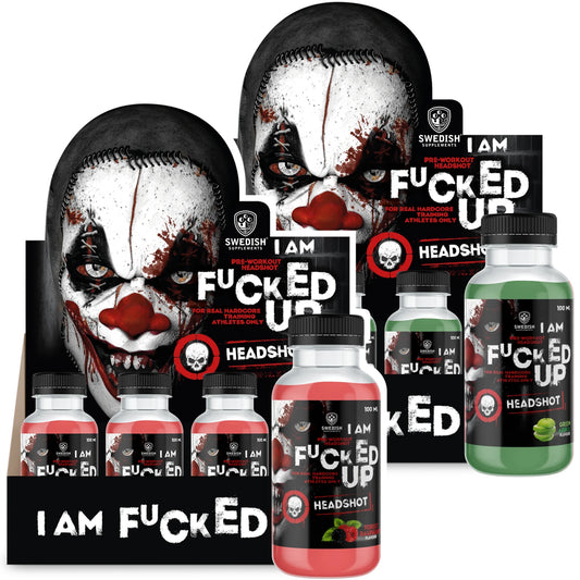Fucked Up Headshot, 16x100ml - Swedish Supplements