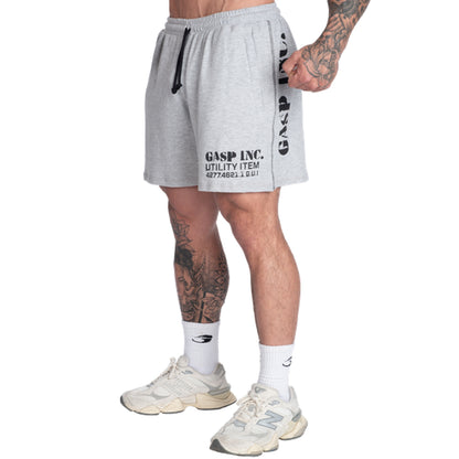 Thermal Shorts 6" Grey Melange - Gasp