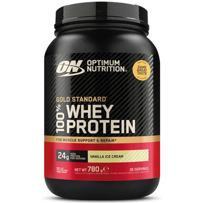 100% Whey Gold Standard Myseprotein 780 g - ON