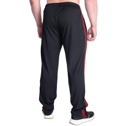 2 Stripe St Mesh Pant Black/Red - Gasp
