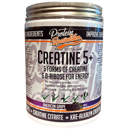 CREATINE 5+ FLAVOURED 500G – PS