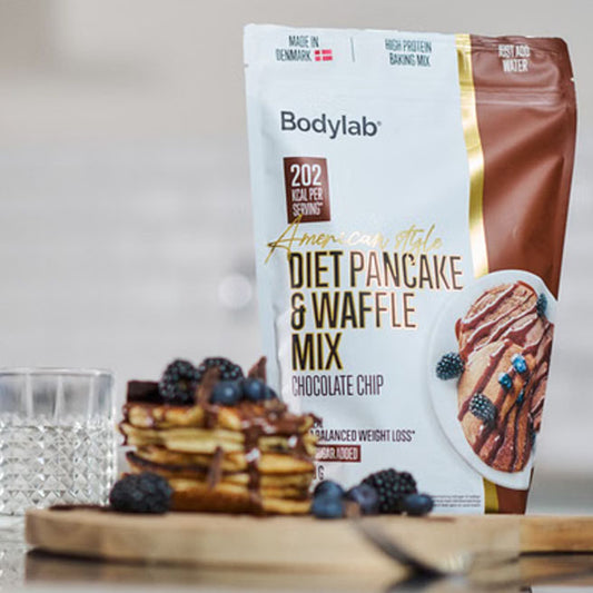 Diet Pancake & Waffle Mix (500 g) Chocolate Chip - Bodylab