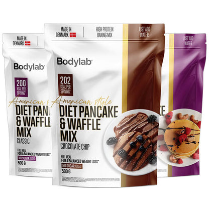 Diet Pancake & Waffle Mix (500 g) - Bodylab