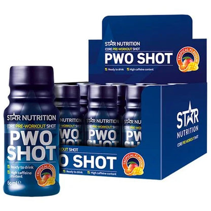 12 x Star Nutrition PWO Shot 60ml, Star Nutrition