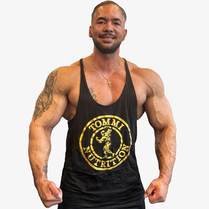 TOMMI NUTRITION TANK TOP 100% COTTON
