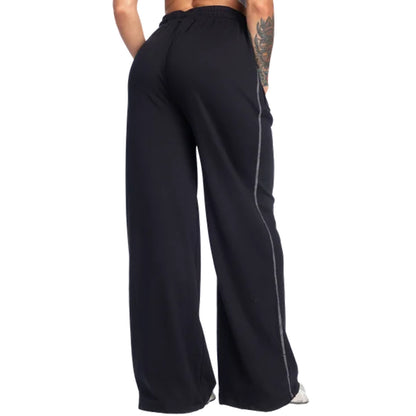 Wide Thermal Sweatpants, Asphalt - Better Bodies
