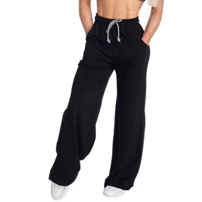 Wide Sweatpants Black - Better Bodies
