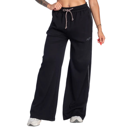 Wide Thermal Sweatpants, Asphalt - Better Bodies
