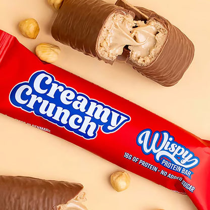 Wispy Protein Bar, 10x55g Creamy Crunch