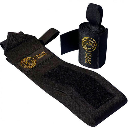 Wrist Wraps Black / Gold, Tommi Nutrition