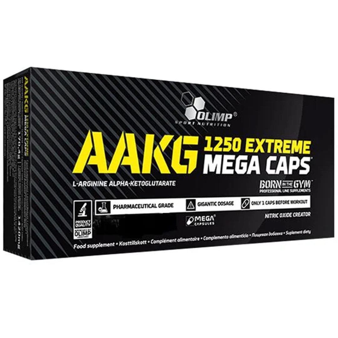 AAKG Extreme 1250 Mega Caps®, Olimp - Olimp - hos Tommi Nutrition