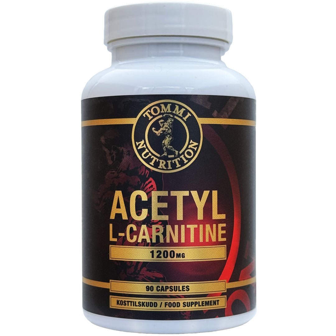 Acetyl L - Carnitine 1200 mg - TN - Tommi Nutrition - hos Tommi Nutrition