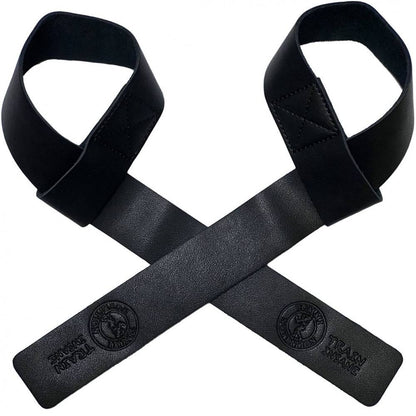 Adjustable Leather Lifting Straps - Black - TN - Tommi Nutrition - hos Tommi Nutrition