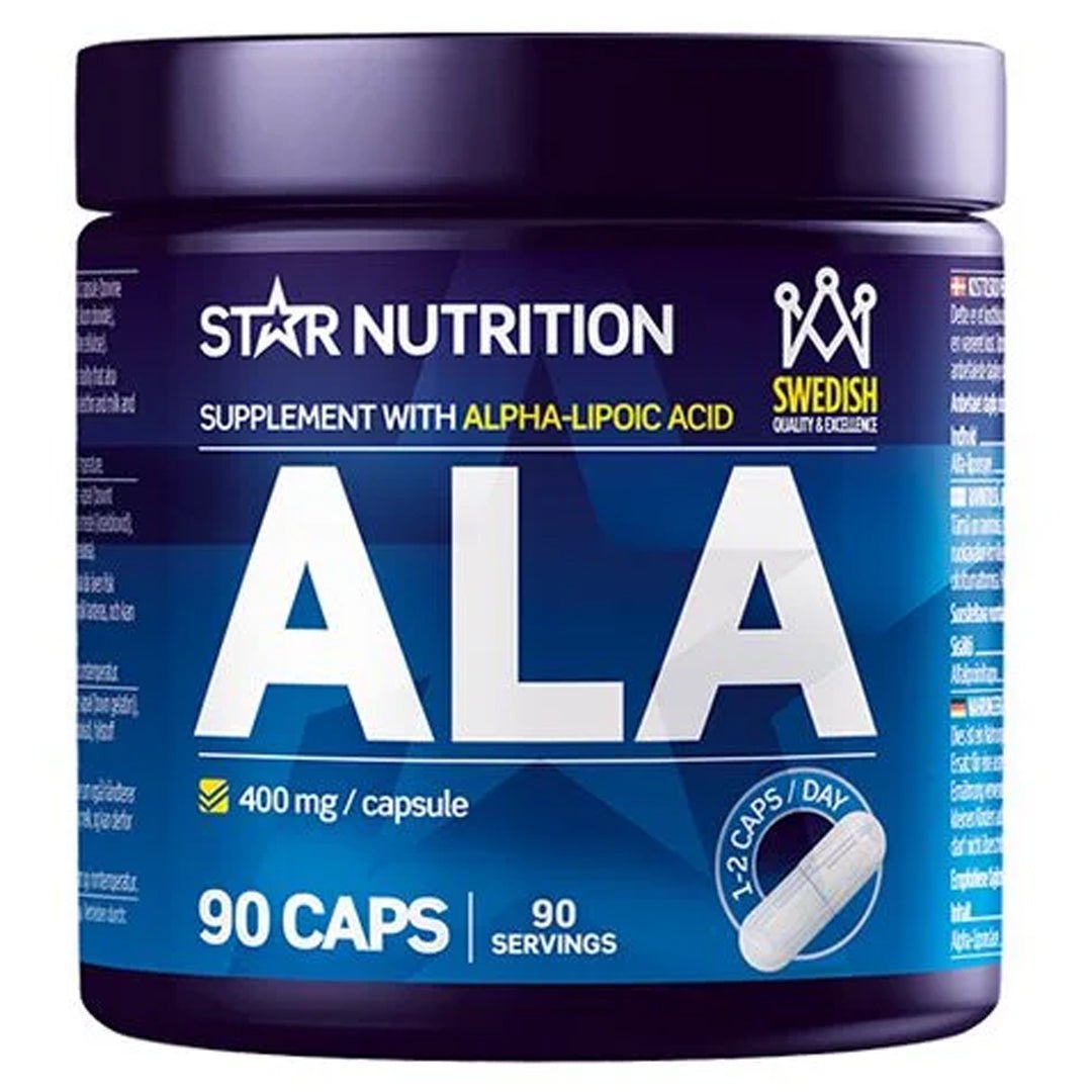 ALA Fettforbrenner 90 kapsler, Star Nutrition - Star Nutrition - hos Tommi Nutrition