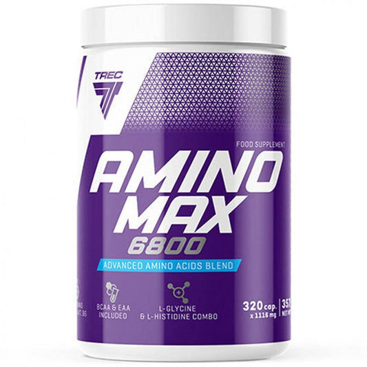 Amino Max 6800 - 320 kap, Trec - Trec - hos Tommi Nutrition