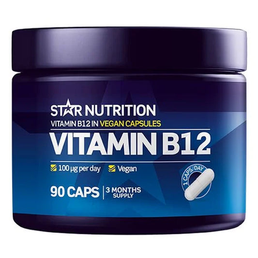 Vitamin B12 90 kapsler, Star Nutrition