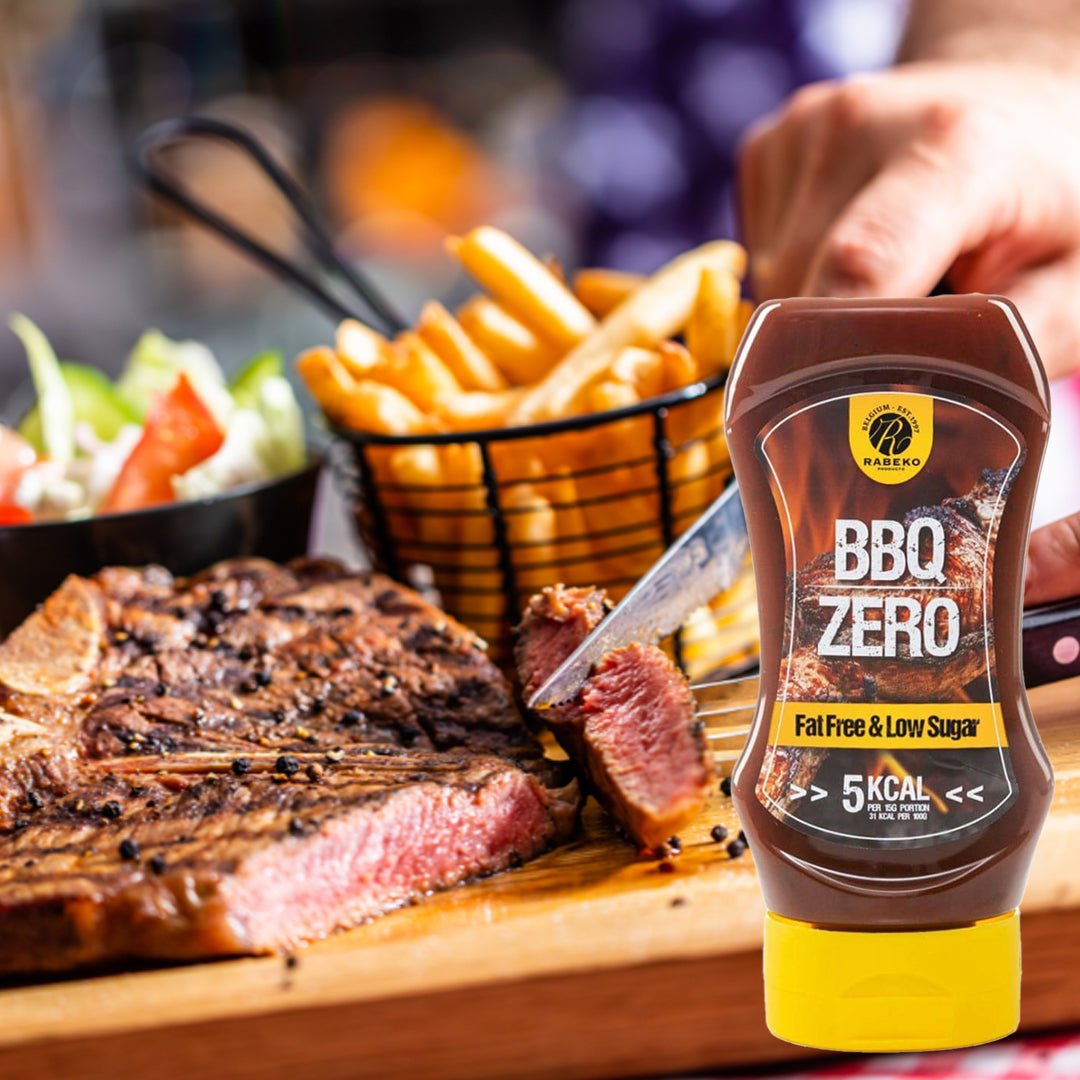 BBQ ZERO SAUCE 350ML, RABEKO - Rabeko - hos Tommi Nutrition