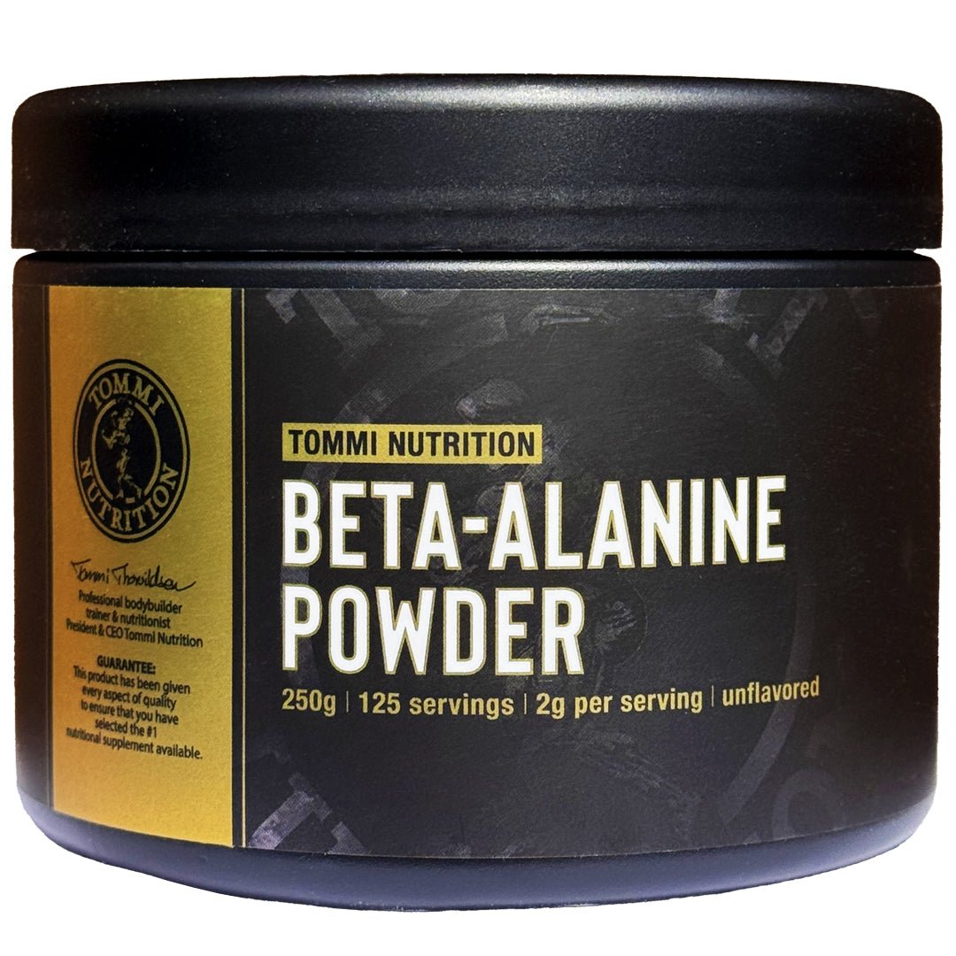 Beta Alanine Powder 250g - TN - Tommi Nutrition - hos Tommi Nutrition
