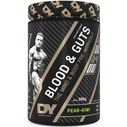 Blood & Guts PWO 380g - DY Nutrition - Dorian Yates - hos Tommi Nutrition