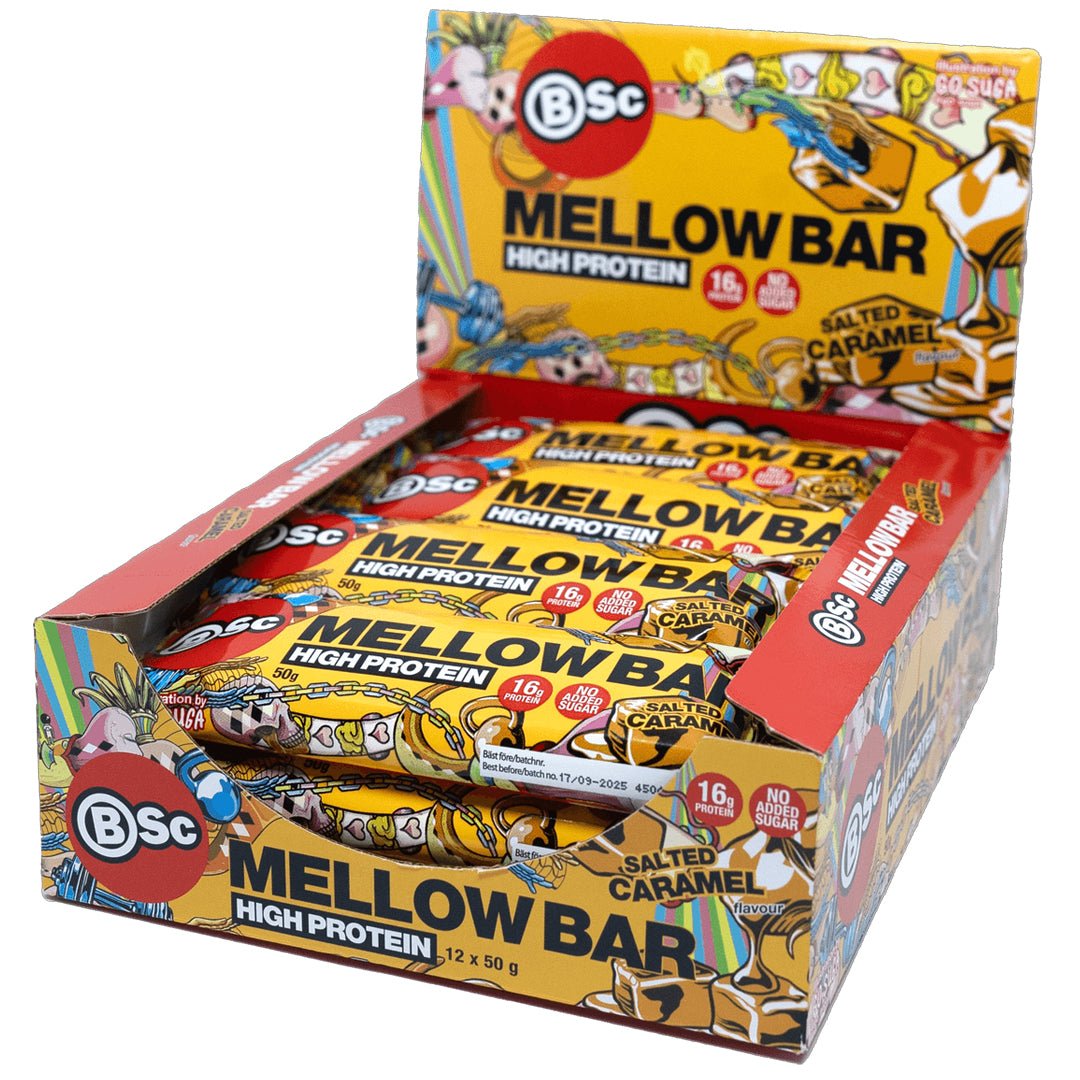 BSC Mellow Bar, 50g x 12stk - BSC - hos Tommi Nutrition