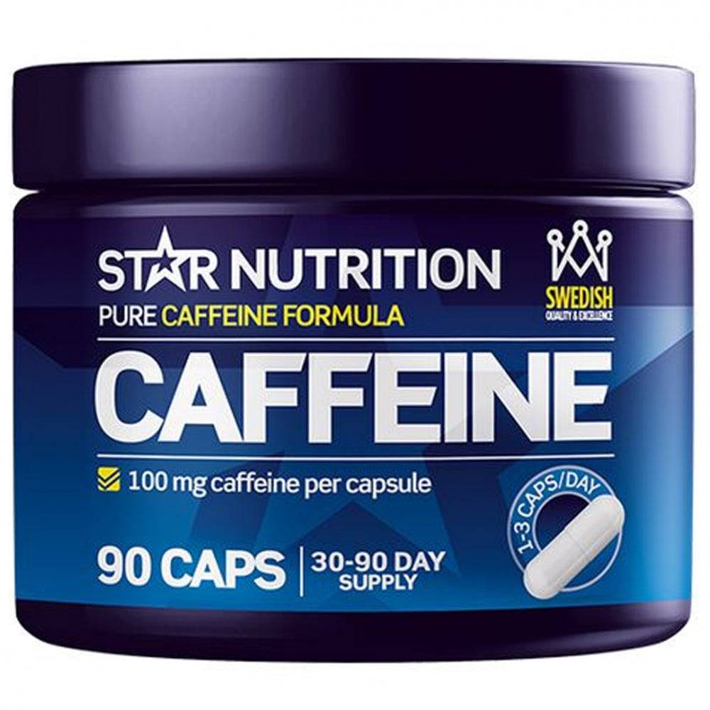 Caffeine 100mg 90 caps, Star Nutrition - Tommi Nutrition