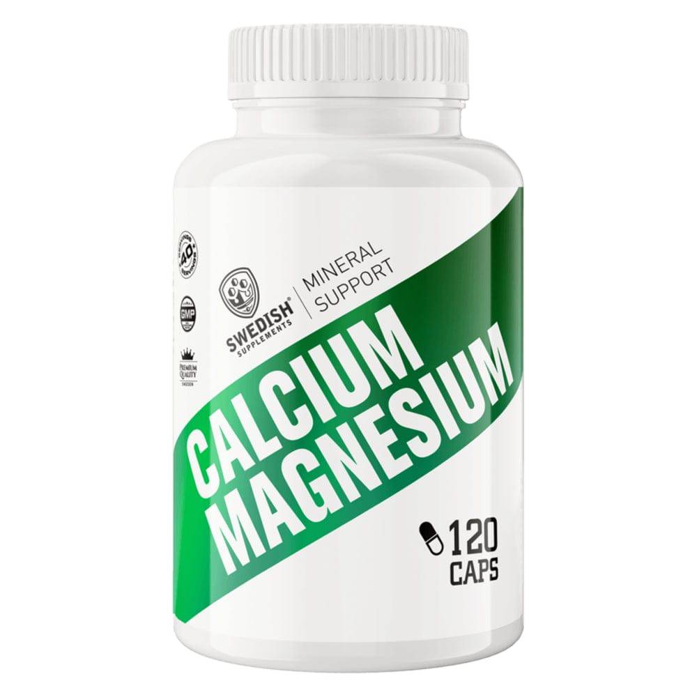 Calcium Magnesium - 120 kapsler SWEDISH-SUPPLEMENTS - Tommi Nutrition