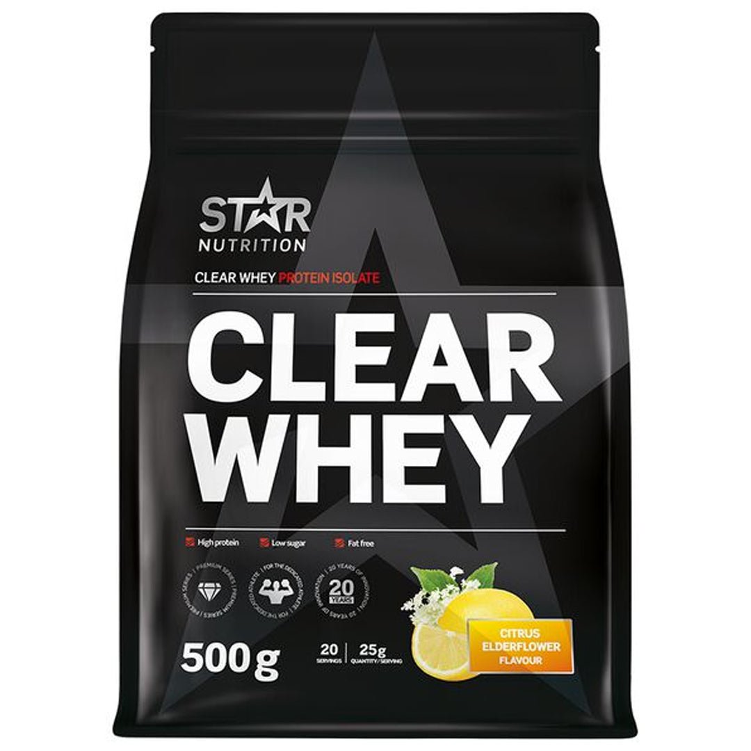 Clear Whey 500g - Star Nutrition - Star Nutrition - hos Tommi Nutrition