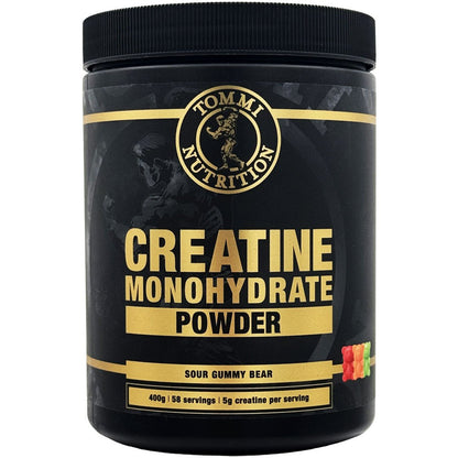 Creatine Monohydrate 400g - TN - Tommi Nutrition - hos Tommi Nutrition