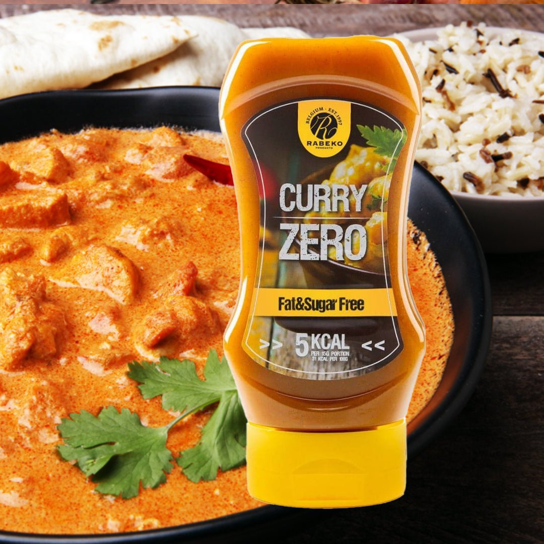 CURRY ZERO SAUCE 350ML, RABEKO - Rabeko - hos Tommi Nutrition