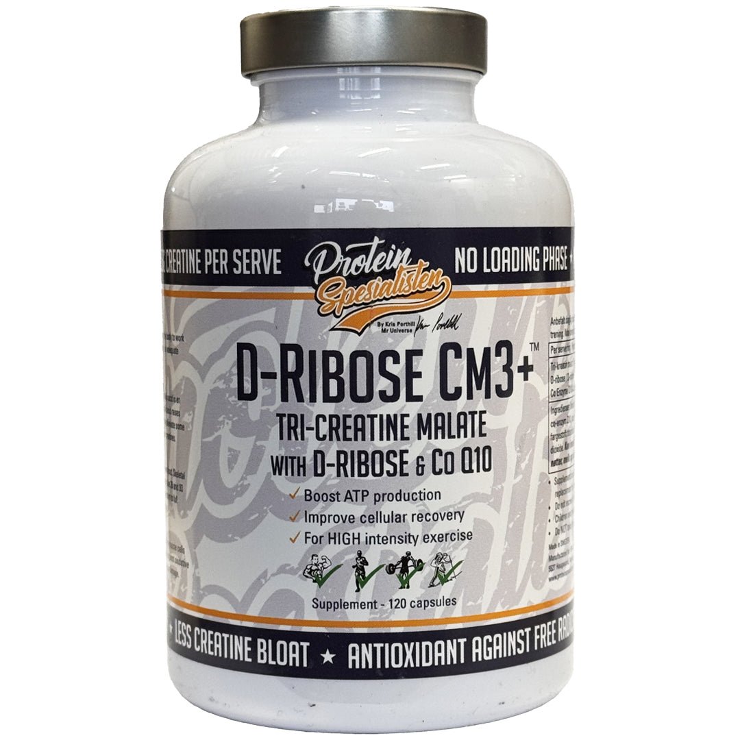 D - RIBOSE CM3+ 120CAPS, Protein Spesialisten - Protein Spesialisten - hos Tommi Nutrition