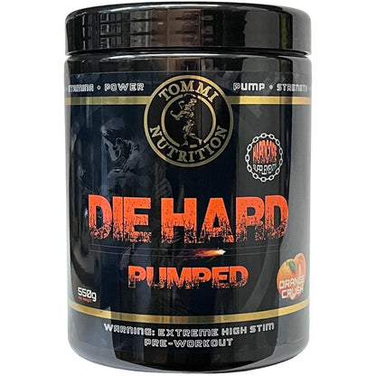 DIE HARD PUMPED 550G - TN - Ny oppgradert formel - Tommi Nutrition - hos Tommi Nutrition