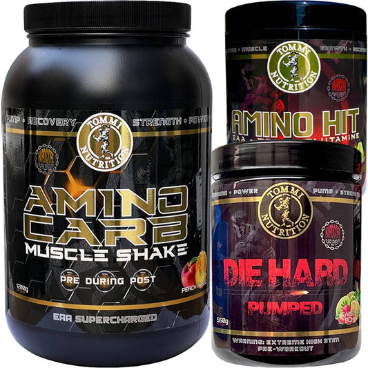 Die Hard Pumped Stack - Tommi Nutrition - hos Tommi Nutrition