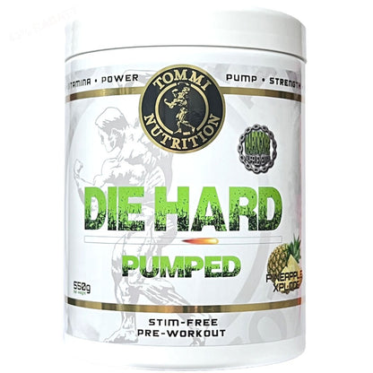 Die Hard Pumped STIM FREE, 550G - TN - Tommi Nutrition - hos Tommi Nutrition