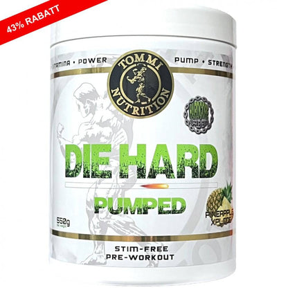 Die Hard Pumped STIM FREE, 550G - Tommi Nutrition