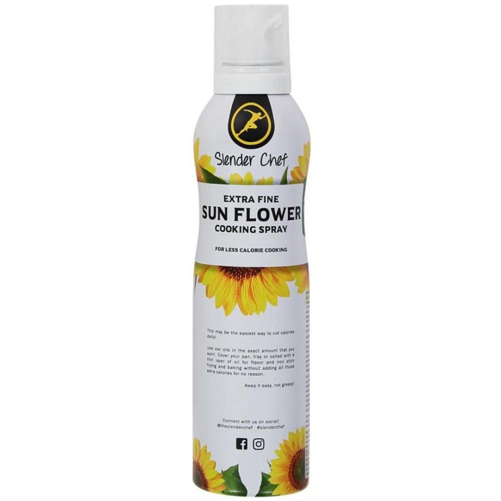 Cooking Spray 200ml, Extra Fine Sun Flower, Slender Chef - Tommi Nutrition