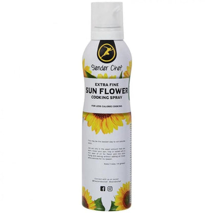 Cooking Spray 200ml, Extra Fine Sun Flower, Slender Chef - Tommi Nutrition