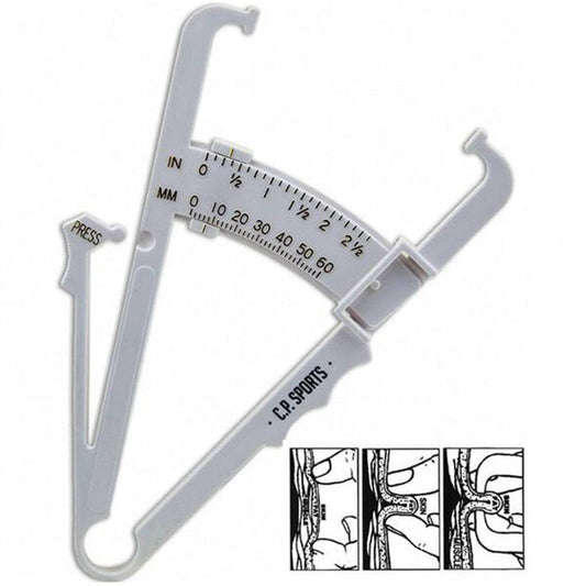 Fat Caliper, Fat Measurement, White - C.P. Sports - C.P. Sports - hos Tommi Nutrition