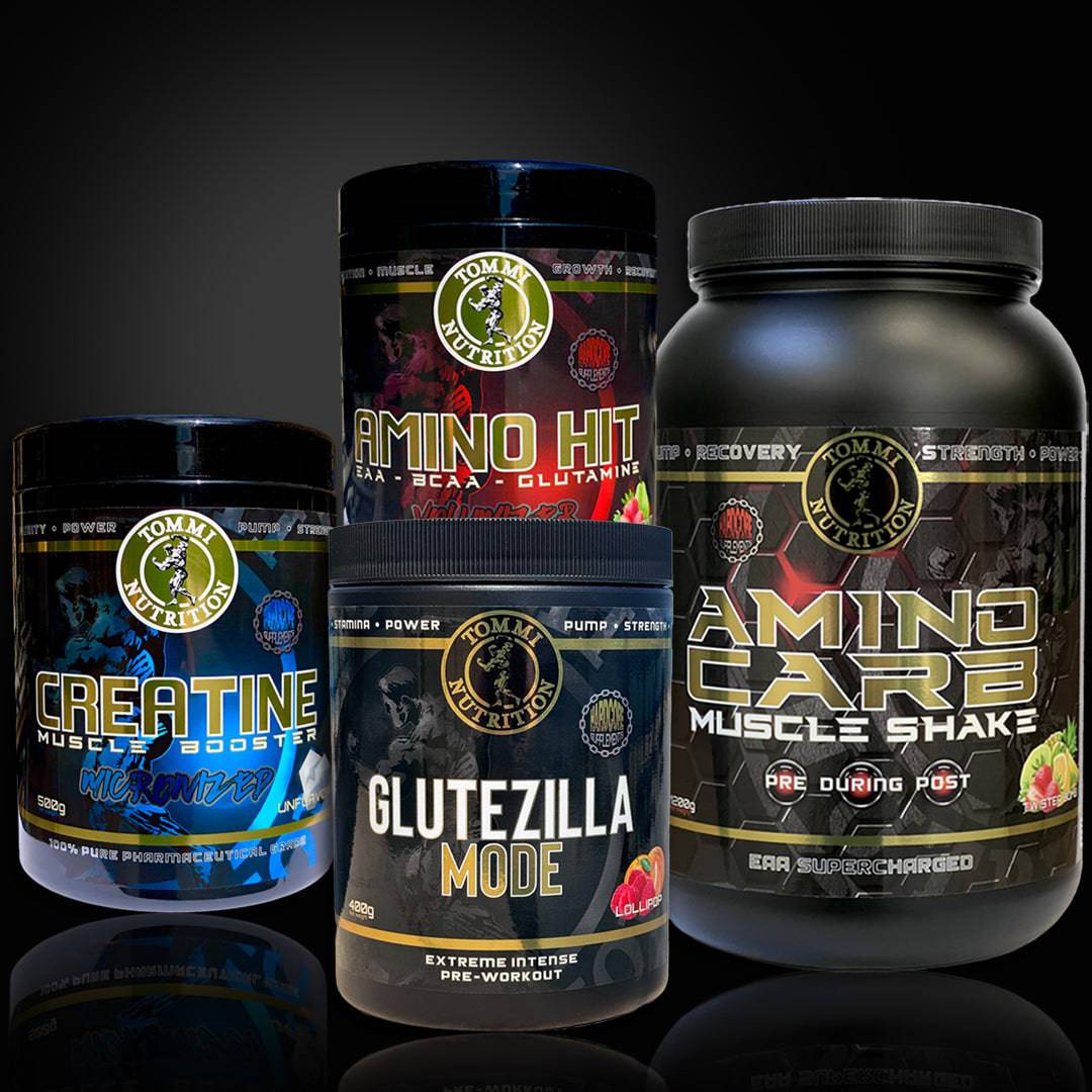 Glutezilla Workout Stack - Tommi Nutrition - hos Tommi Nutrition