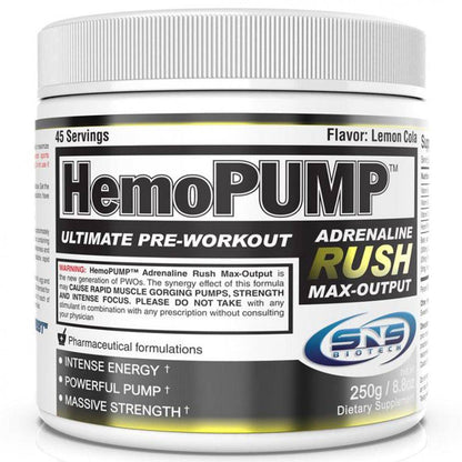 HemoPUMP, 250g, SNS Biotech - SNS Biotech - hos Tommi Nutrition