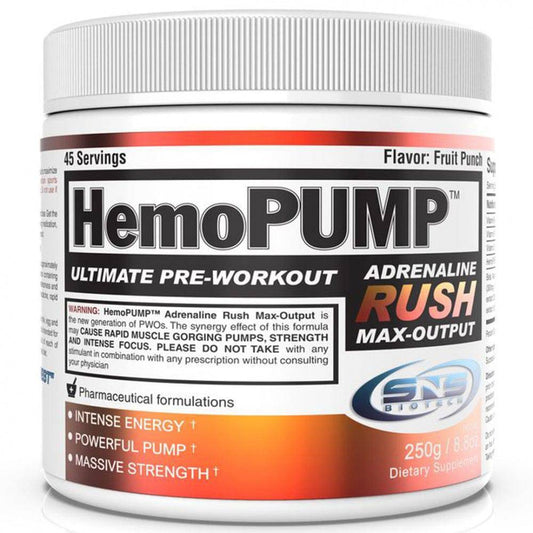 HemoPUMP, 250g, SNS Biotech - SNS Biotech - hos Tommi Nutrition