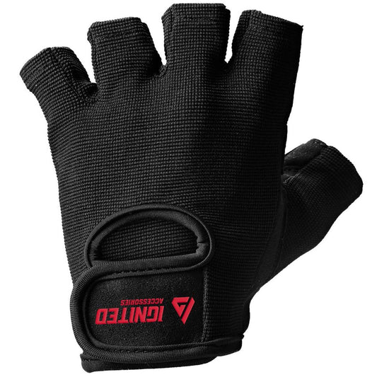 IA Classic Lifting Gloves, Black - Ignited Accessories - hos Tommi Nutrition