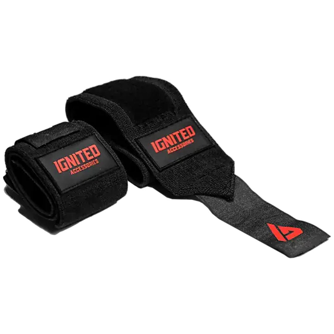 IA Pro Wrist Wraps, 33 cm - Ignited Accessories - hos Tommi Nutrition