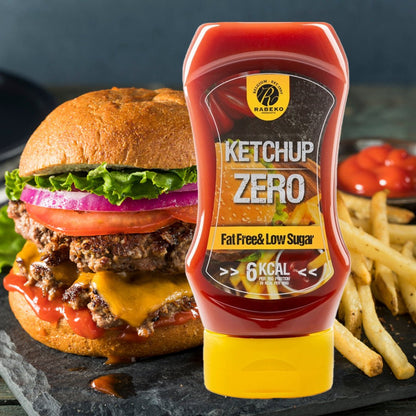 KETCHUP ZERO SAUCE 350ML, RABEKO - Rabeko - hos Tommi Nutrition