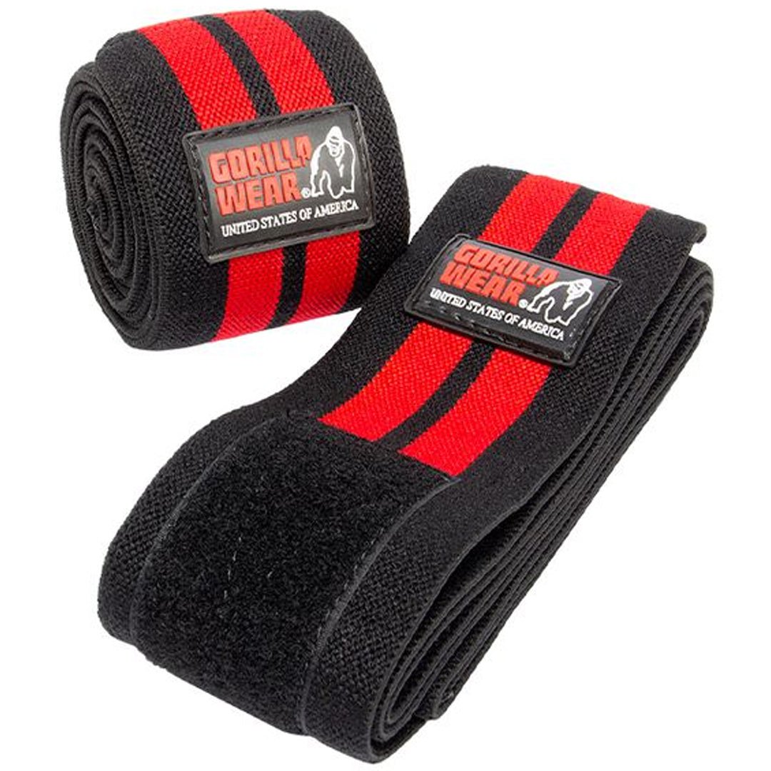Knee Wraps 200cm, Black - Gorilla Wear - Gorilla Wear - hos Tommi Nutrition
